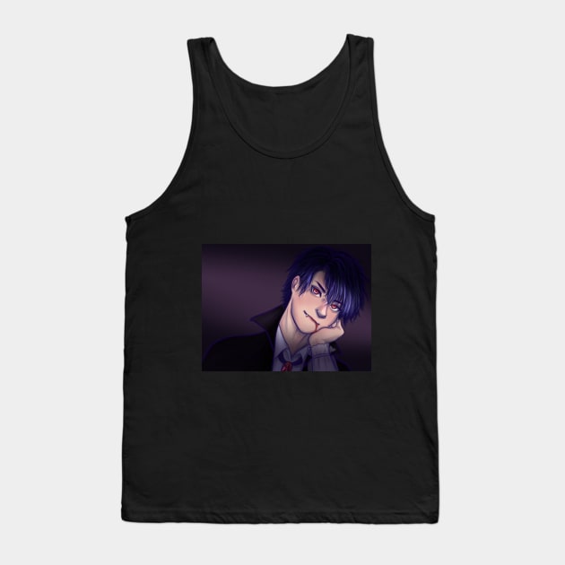 Vampire Boy Tank Top by DragonWinnie